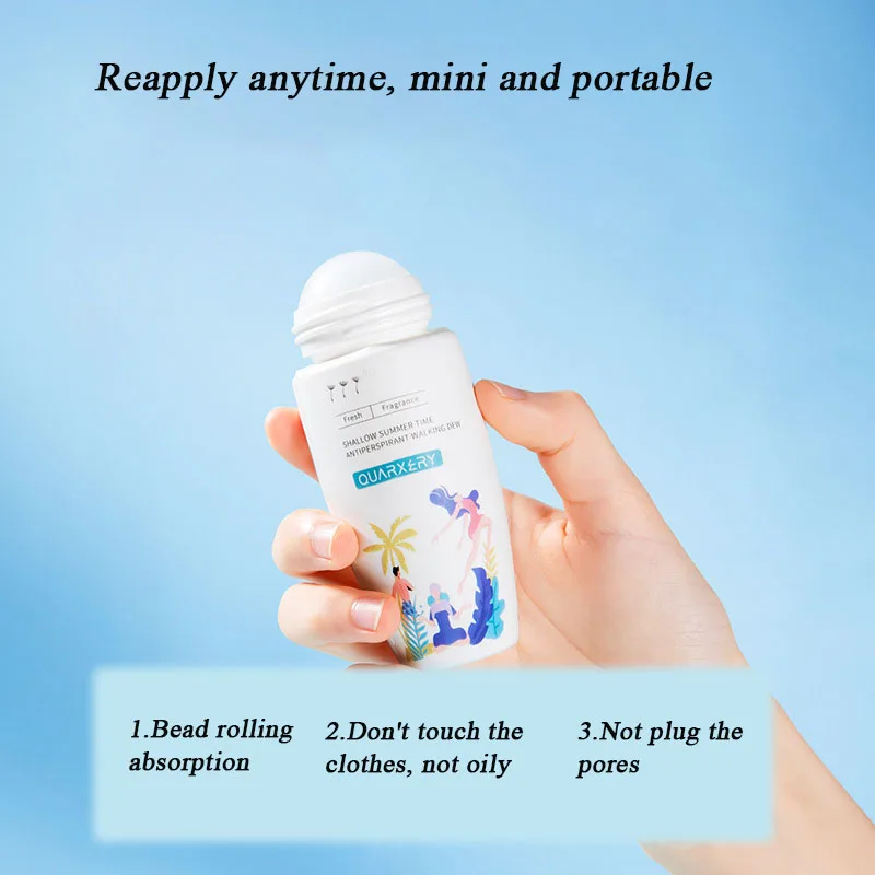 โลชั่นทาตัวกลิ่นหอมโรลออนใต้วงแขนดูดซับเหงื่อใช้ได้ยาวนานและแห้งเร็วใช้ได้ทั่วไป