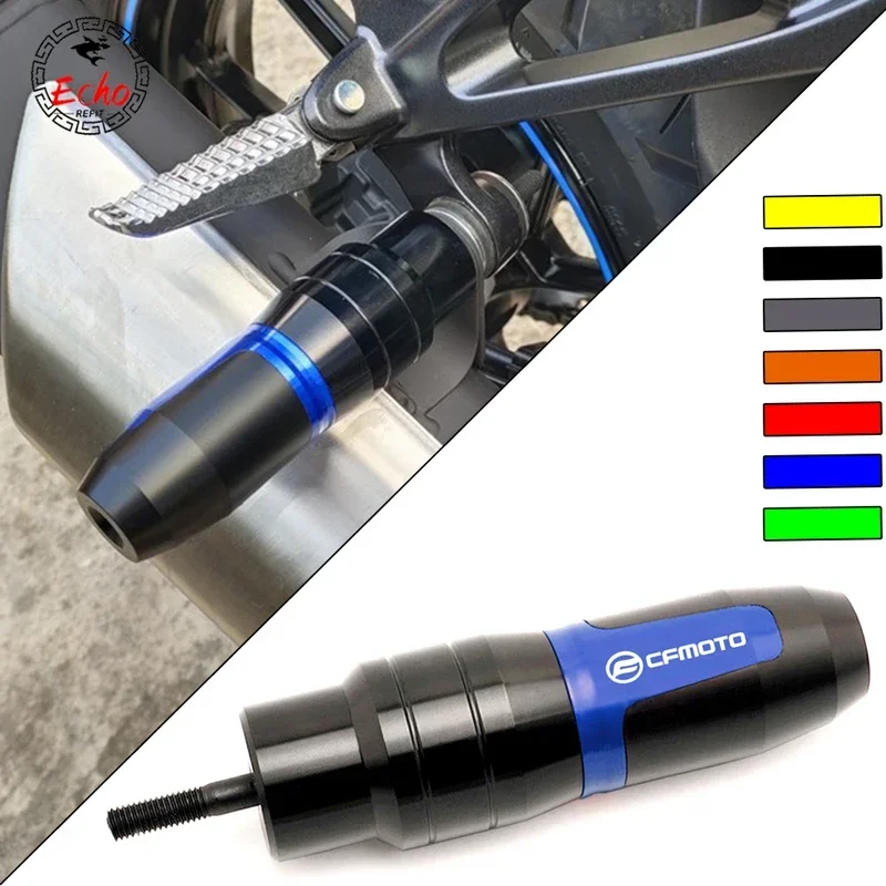 Motorcycle exhaust slider collision protection suitable for CFMOTO 450 SR 650GT 800MT 700CL-X 700 CL-X 2019-2023