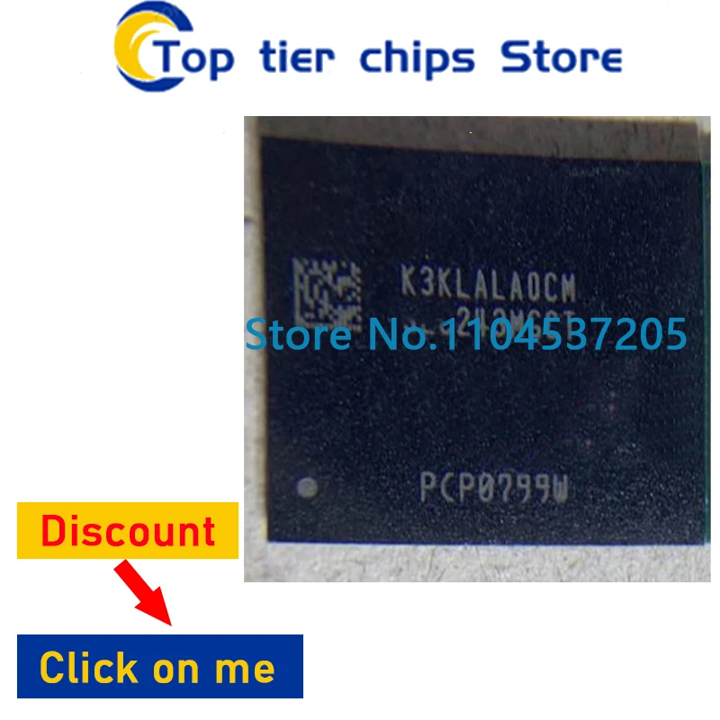 (1piece) 100% New K3KLALA0CM-MGCT LPDDR5X BGA