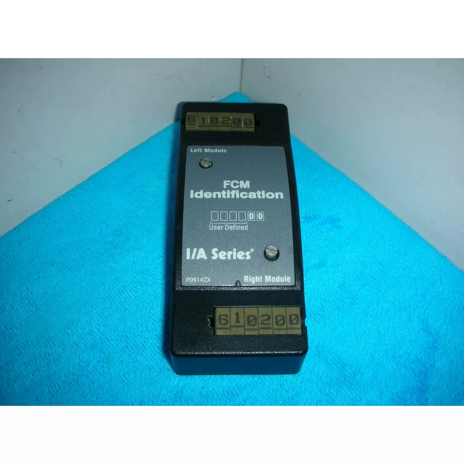 FOXBORO P0914ZX FCM IDENTIFICATION P0914ZX0C