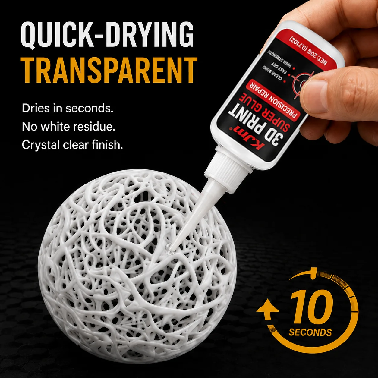 KJM Super Glue Strong Adhesive - đánh giá và giá Glue For 3D Printing