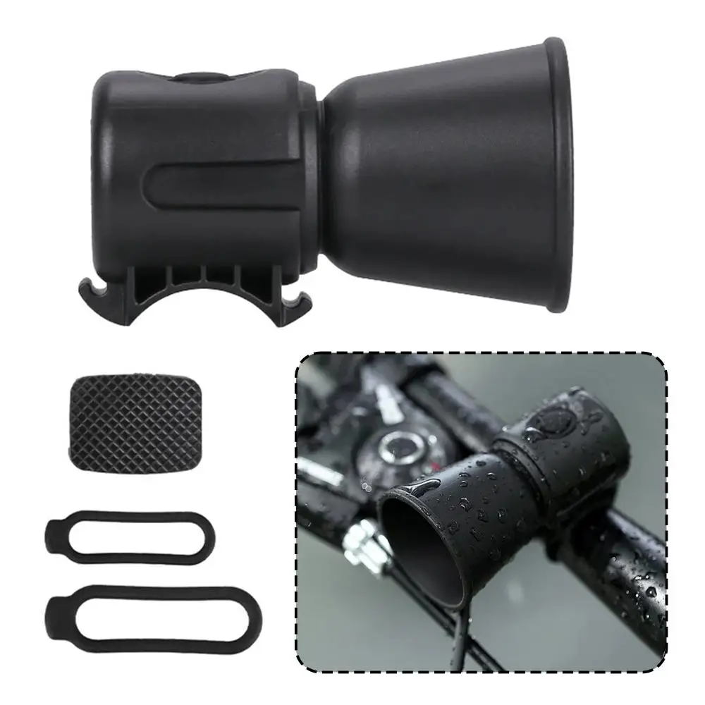 Buzina eletrônica universal para bicicleta, alarme de aviso de segurança alto, à prova d'água, para mtb, bicicleta de estrada, 120db, guidão
