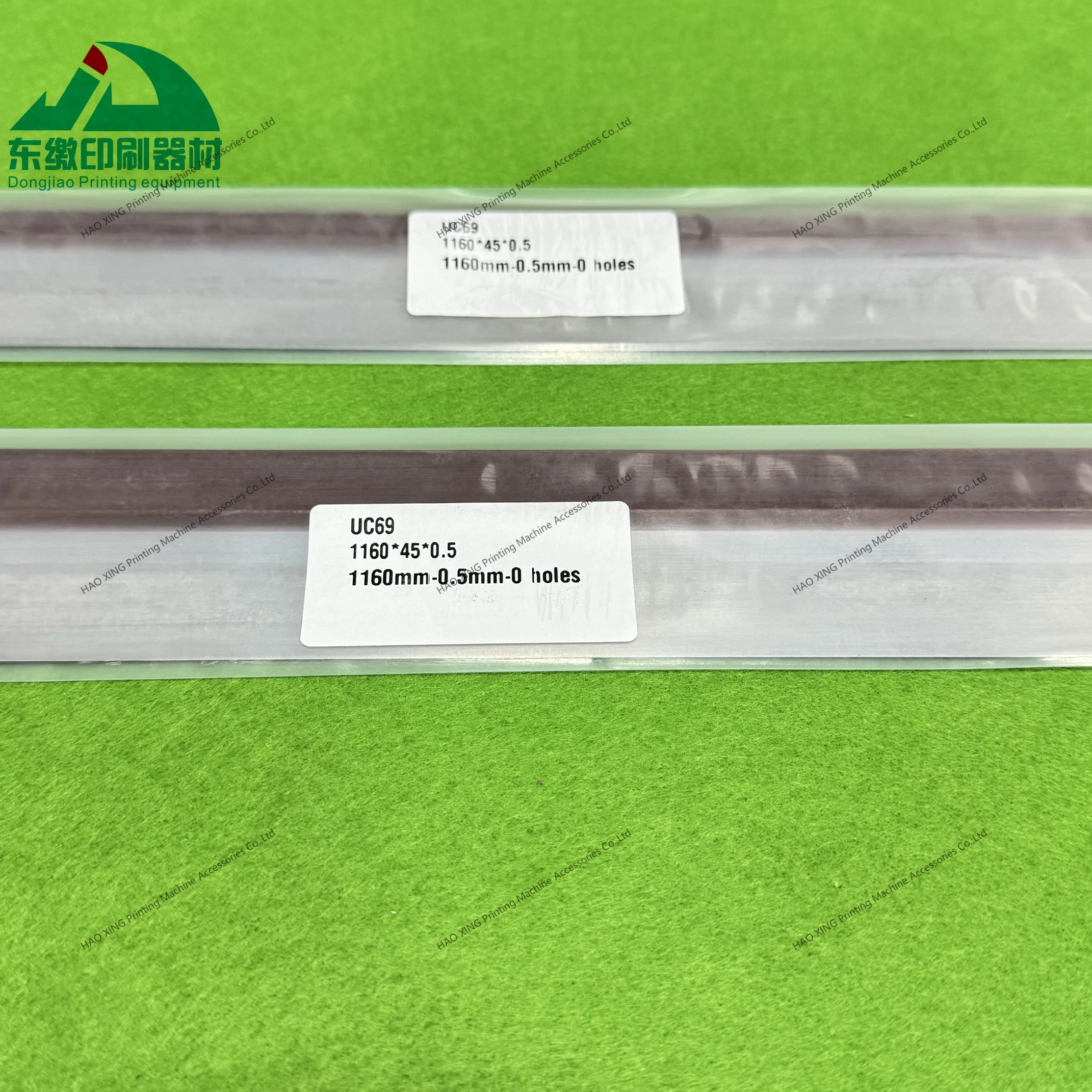 Offsetdrukmachines Onderdelen Wassen Blade 1160*45*0.5mm voor KBA Drukmachine Accessoires Zuigmond Goede kwaliteit