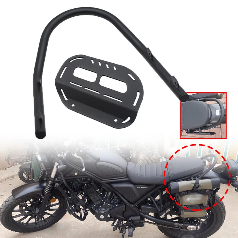 

Fit For Honda CL300 CL500 CL 300 500 2023-2024 Motorcycle Rear Wing U-shaped Tube Rear Wing Armrest Side Luggage Fixing Bracket