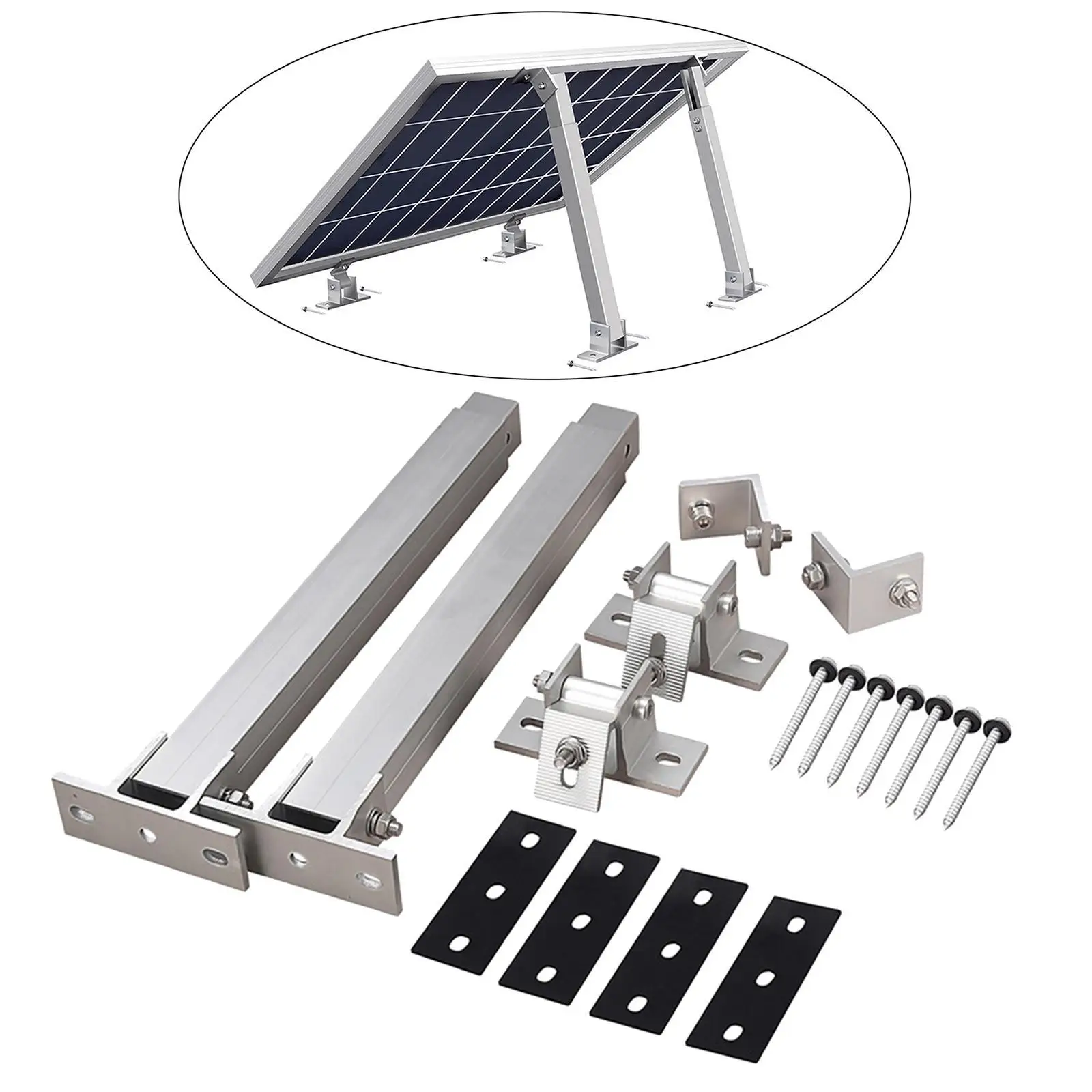 Solar Photovoltaic Bracket Folding Tilt Rack for Boats Home Off Grid System