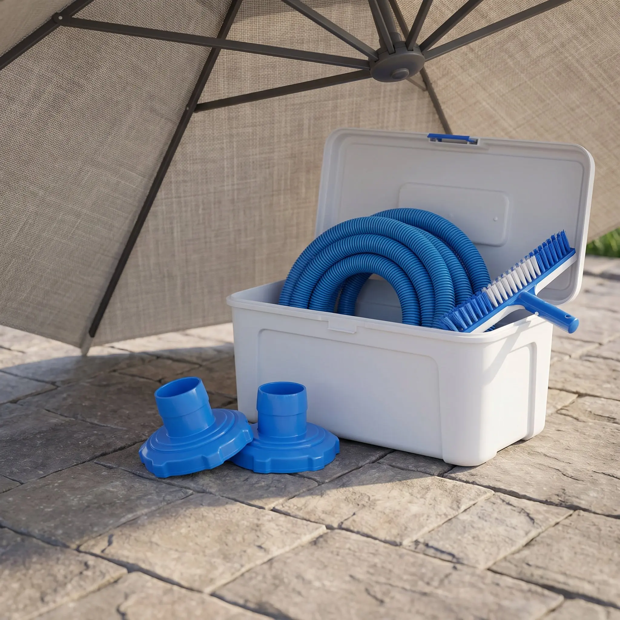 2 Pcs Pool Cleaning Hose Adapter Connector Equipment Fitting Filter Pump above Ground Skimmer