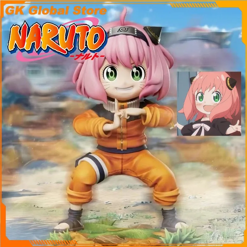 

Новый 18 см SPY FAMILY Anya Forger Cos Uzumaki Naruto Аниме Фигурка Модель Милая Девушка ПВХ Кукла Модель Настольные Украшения Подарки Игрушки Дети