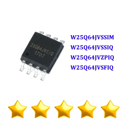 

Free Shipping W25Q64JVSSIM W25Q64JVSSIQ W25Q64JVZPIQ W25Q64JVSFIQ