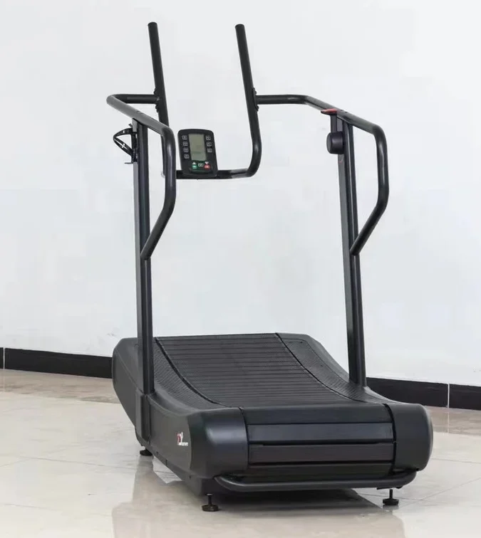 High quality Commercial gym equipment curved treadmill Commercial Treadmill unpower manual treadmill