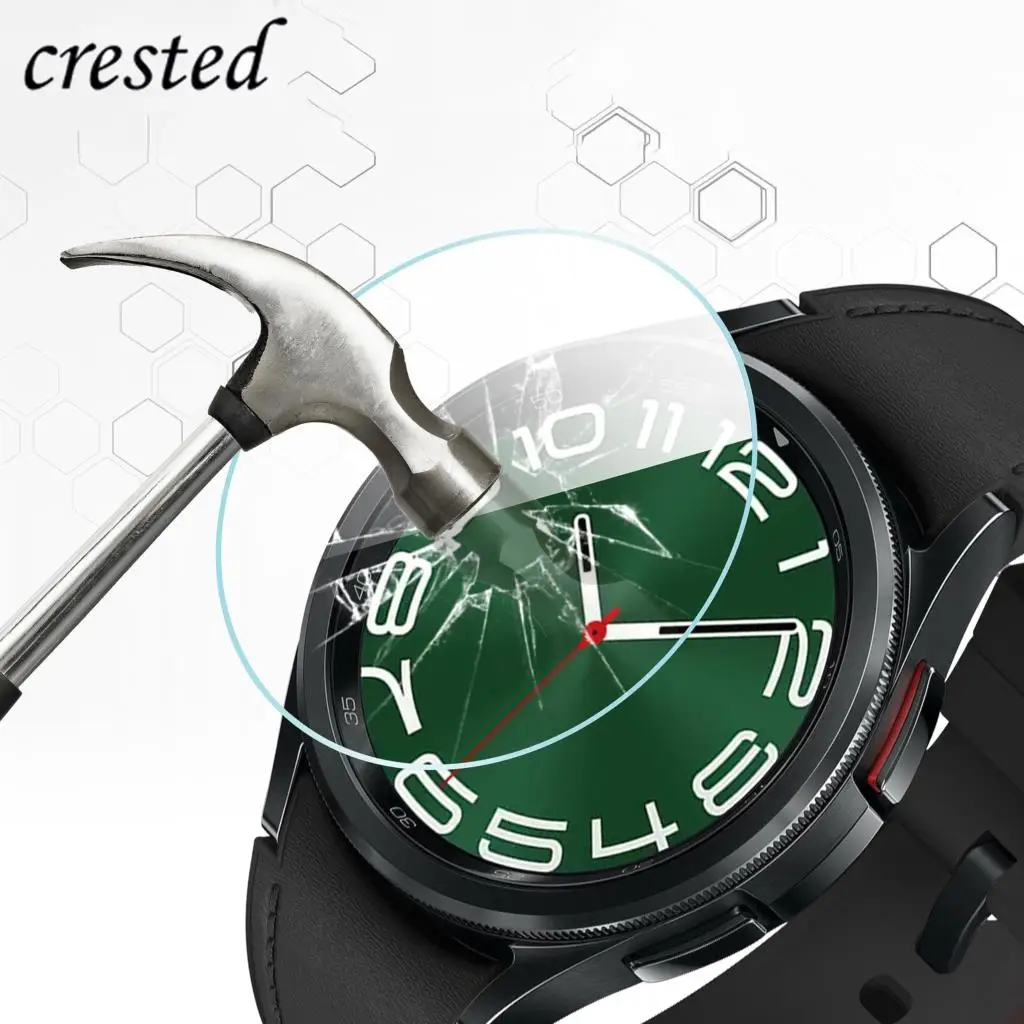 Tempered Glass For Samsung Galaxy Watch 6 44mm 40mm Accessories Clear Hydraulic Film Screen Protector Watch 6 Classic 43mm 47mm image 3