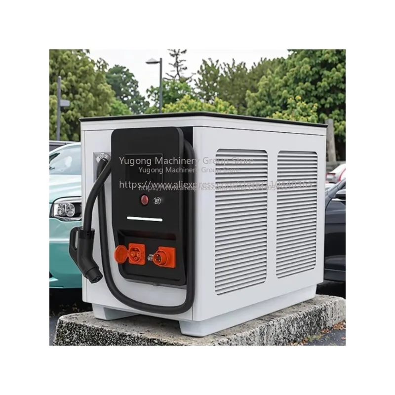 Mobile EV DC Battery Charging Energy Storage Charging Unit with 200KWH Capacity for Off Grid Use