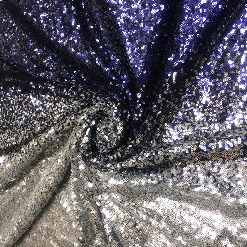 

Gradient 3MM Splitter Sequined Fabric Cloth For Dress Curtains DIY Sewing Sparkly Fabric for Dresses Fahion Clothing Bags Shoes