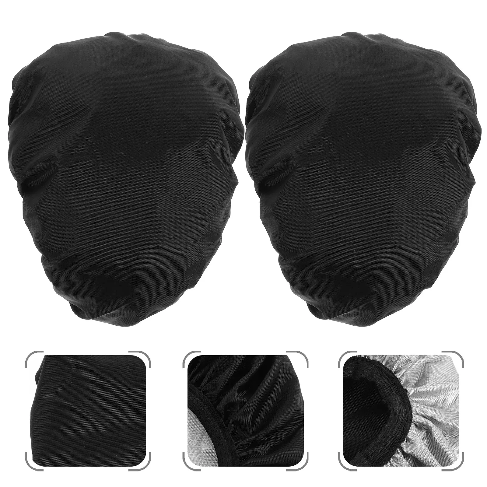 Cycling Commute In Rain - 3Pcs Waterproof Bike Seat Cover Elastic