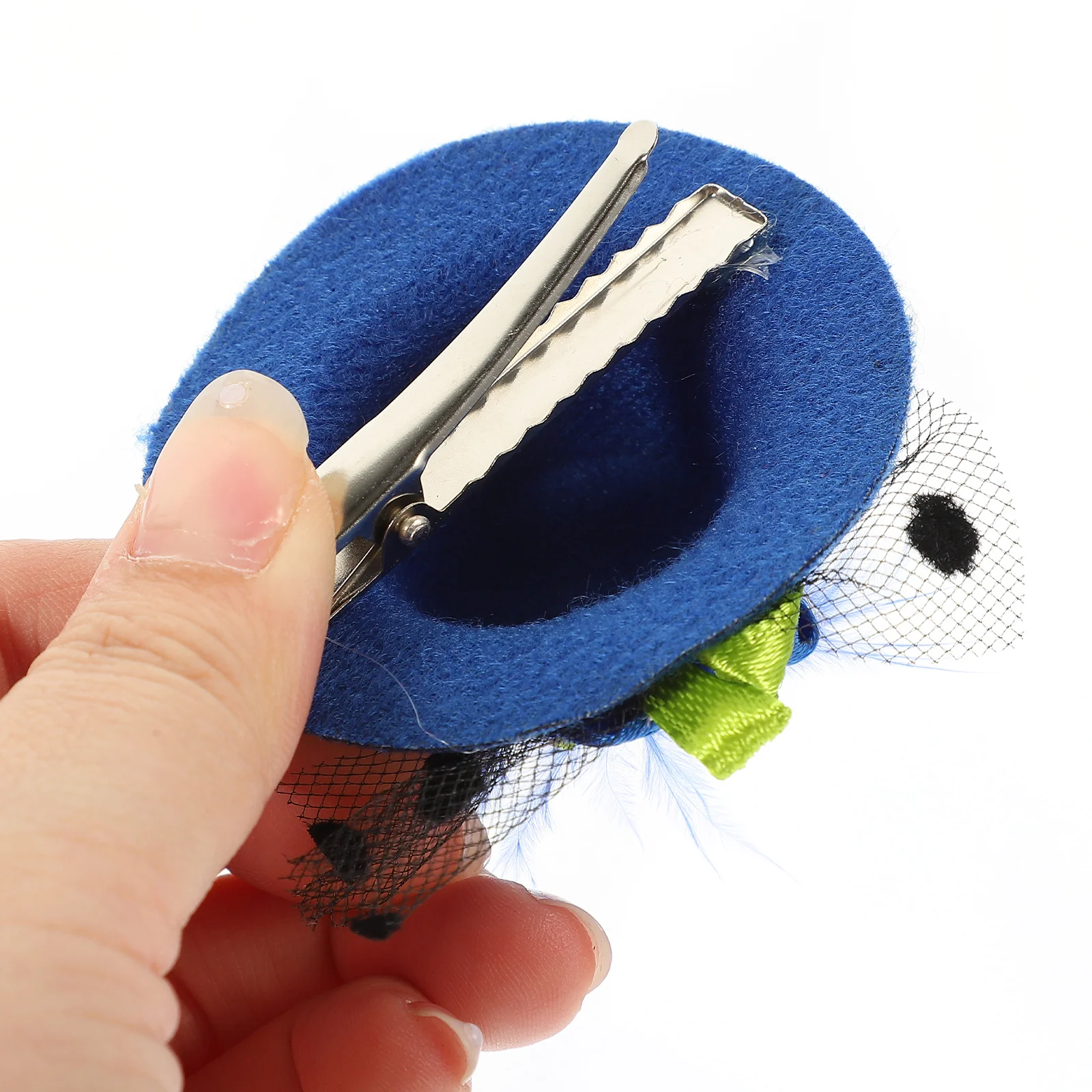 

12pcs Barrette Bridal Hair Pins Girls Hat Shape Clips Lightweight Premium Material Fashion Hair Accessory for Party