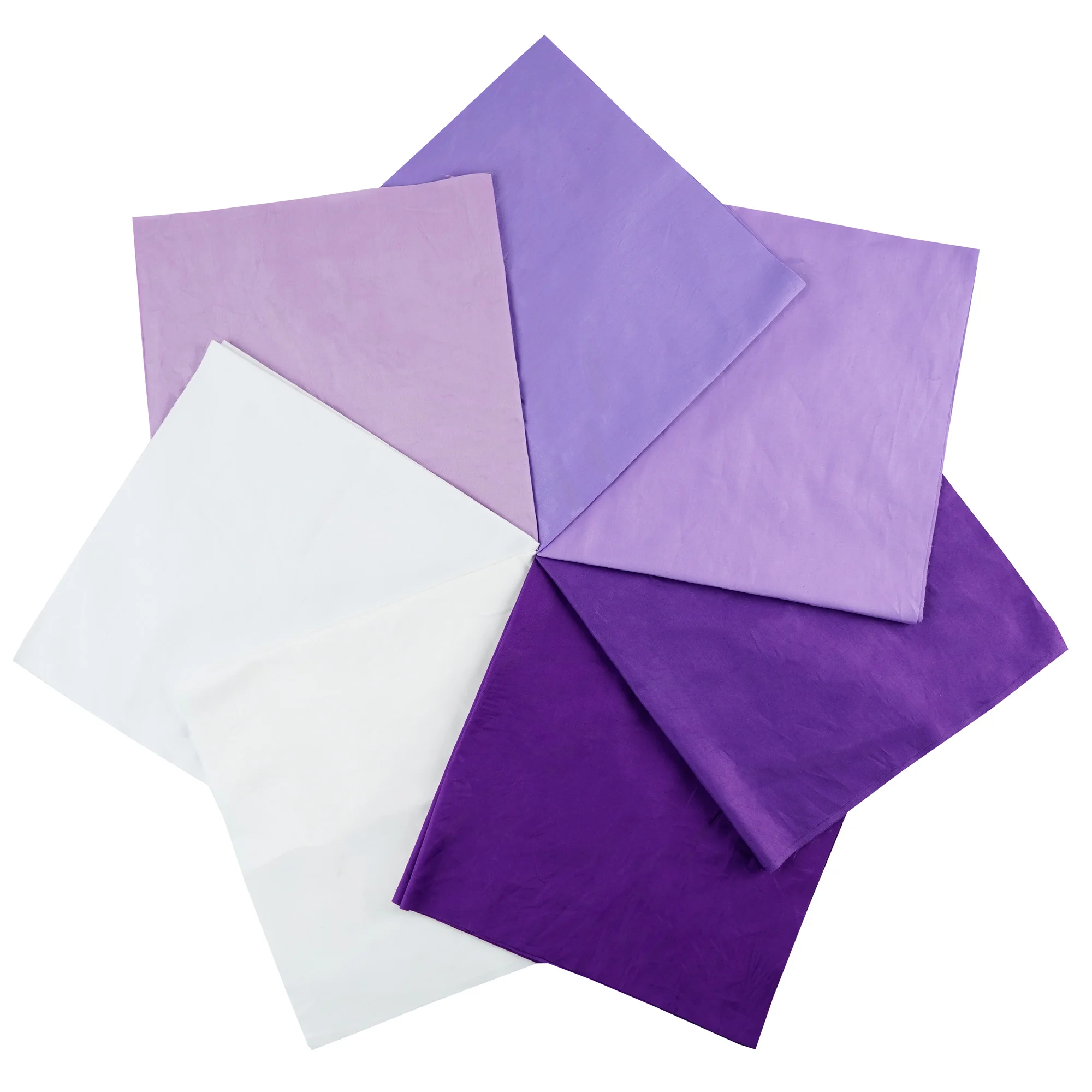 7PCS 25 X 25cm/50 X 50cm Squares Cotton Craft Plain Fabric Cloths for DIY Bundle Patchwork Quilting Sewing Scrapbooking Artcraft