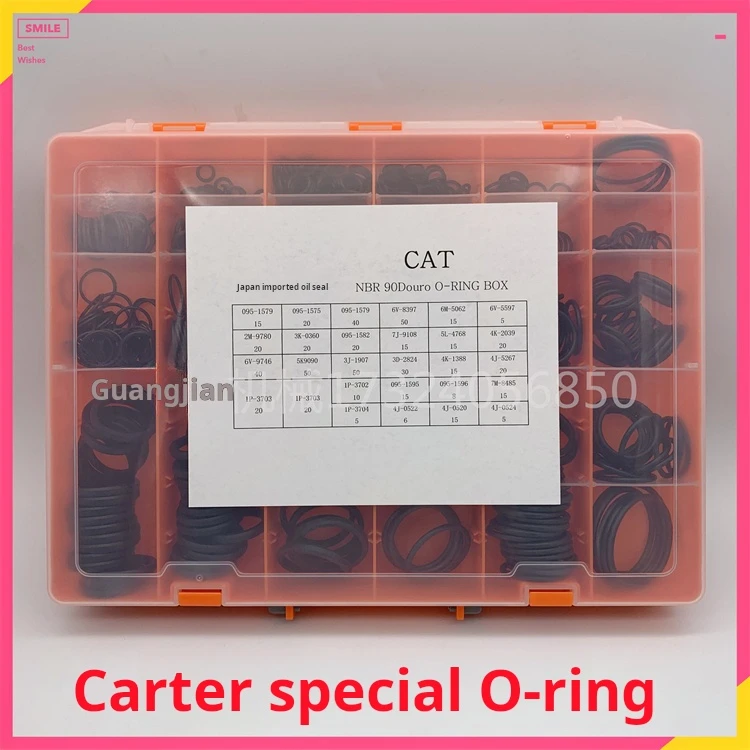 For Caterpillar Cat CAT200 307 312 320 329 330 336 349 Carter special fluorine glue seal ORing Parts