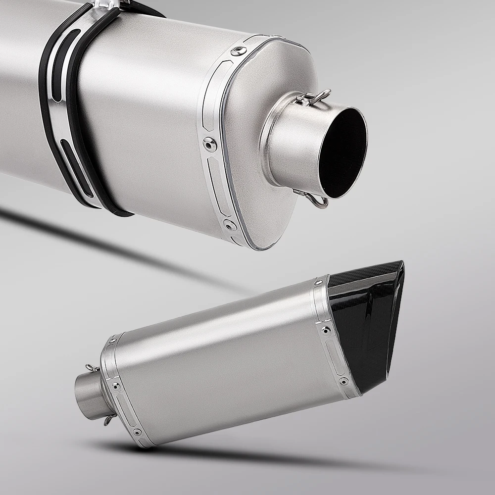 العالمي 51 مللي متر تعديل ماسورة العادم M15 عالية الأداء ماسورة العادم الكربون رئيس MT07/MT09