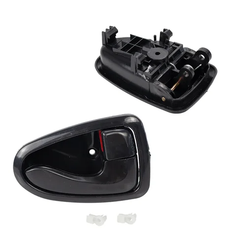 Imagen 2 del producto Manija de puerta Interior de coche, cromada negra, para Hyundai Accent / Verna 2000 2001 2002 2003 2004 2005 2006, manija de puerta Interior 8262025000