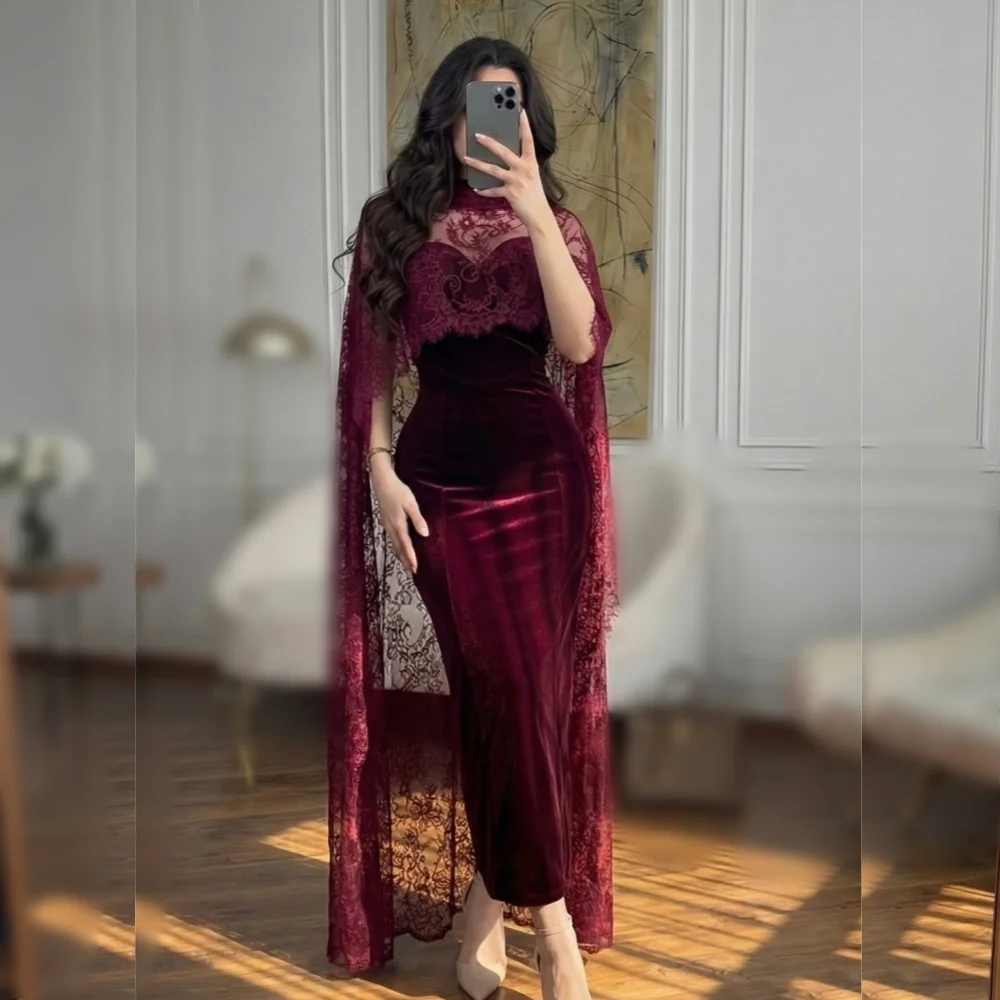 

Очаровательная кружевная шаль по индивидуальному заказу, прямые платья миди, женские вечерние платья, элегантное вечернее платье на заказ