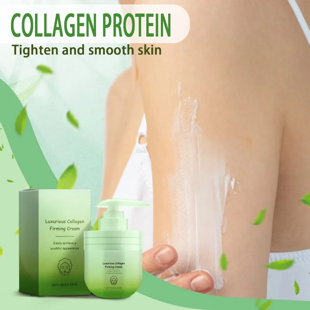 Luxurious Collagen Firming Cream Buttocks Nourishes Body Moisturizing Firming Body Cream And Upper Arms Makes Skin Glow