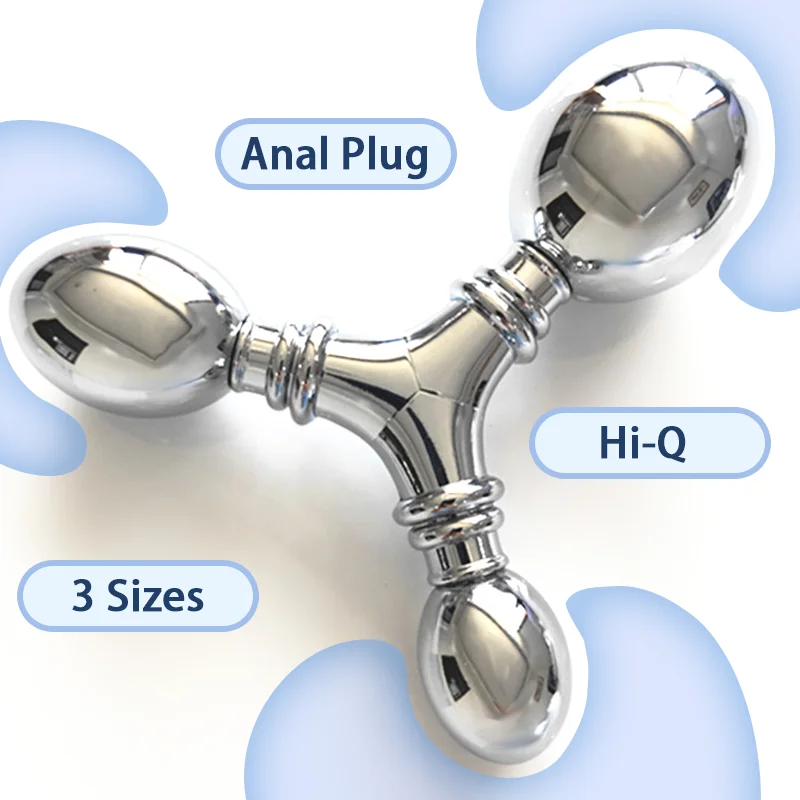 Premium Adult Sex Toy Set Three-Head Removable G-Spot AV Massage Stick Anal Vibrator with Premium Metal for Comfort Durability 5