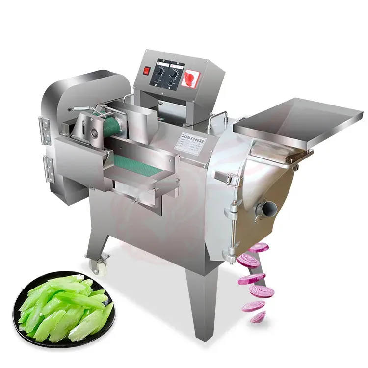 Commercial Onion Vegetable Chopper Stainless Steel Food Processor Commercial Multi-Purpose Electric Vegetable Cutter Machine