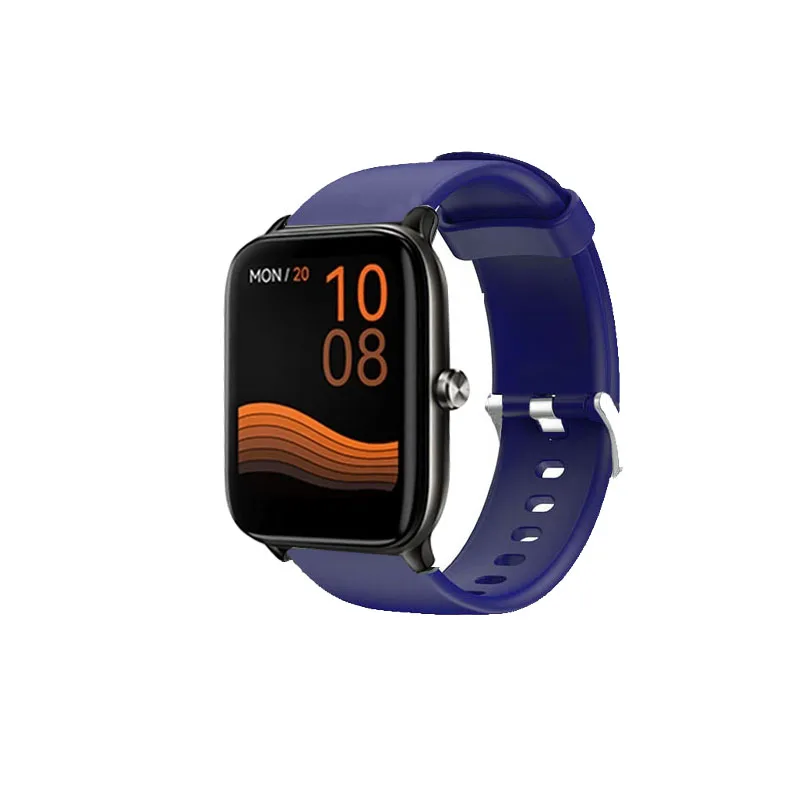 Pulseira para Haylou, pulseiras de silicone para relógio, pulseira para GS4 Plus, RS3, LS02, LS04, LS05s, LS10, LS12, GTS RT, RT, 20mm, 22mm