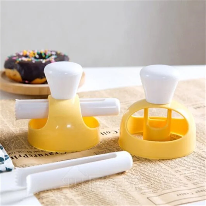 Maker Donut Cake Mold DIY Creative Doughnuts Kitchen Tools Chocolate Cooking Cutter Baking Tool Deco Food Desserts Bread Pastry