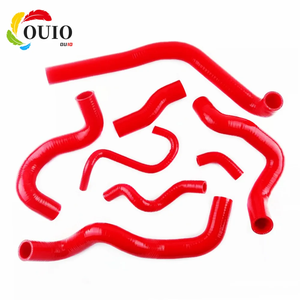 

For 2007-2014 Mini Cooper S 1.6L R55 R56 R57 Turbo Silicone Coolant Heater Radiator Hoses Kit
