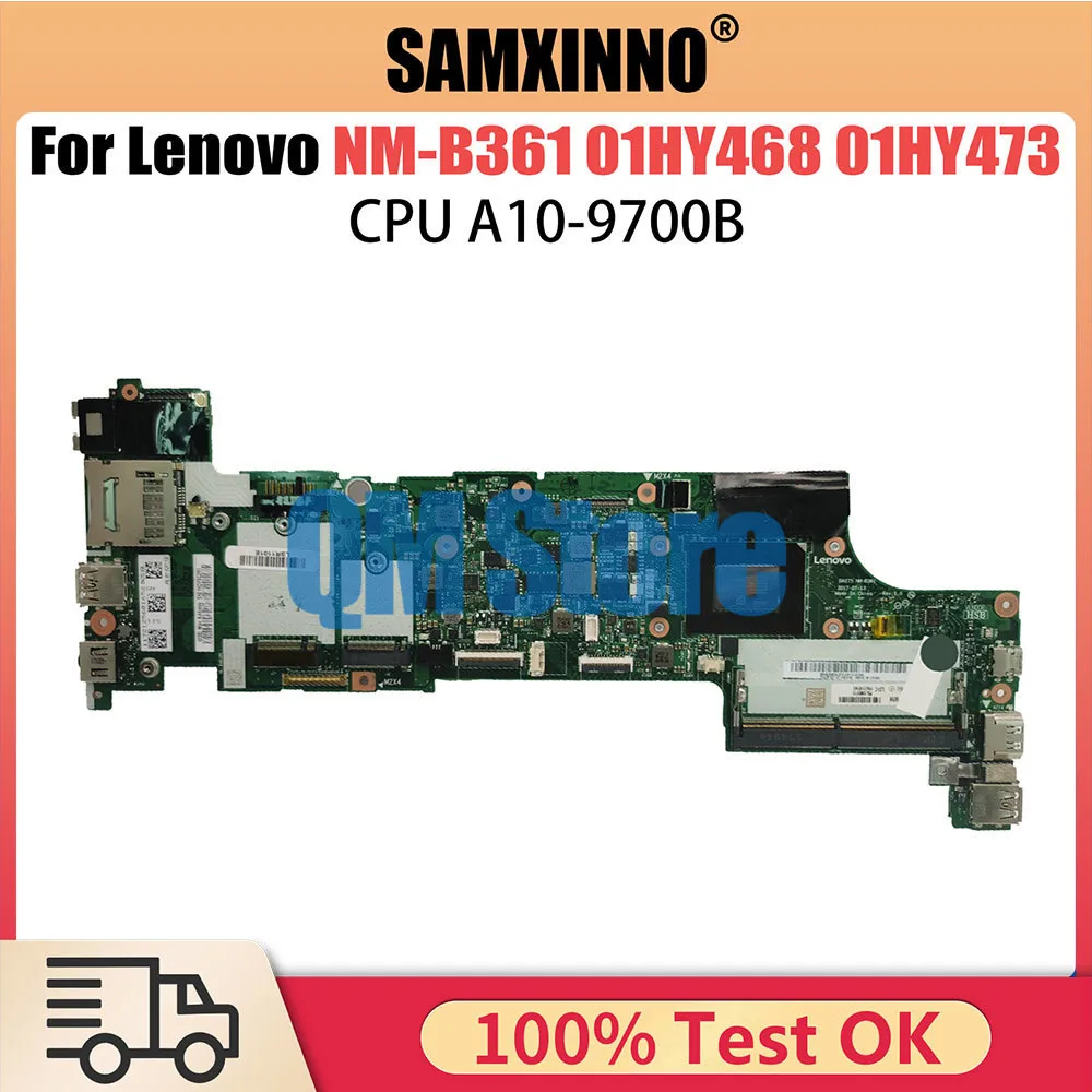 

NM-B361 Mainboard For Lenovo Laptop Motherboard With A10-9700B CPU DDR4 100% Test OK