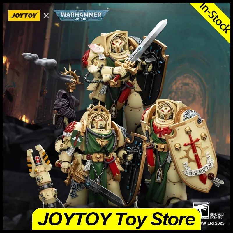 Figura de Acción JOYTOY 1/18 Warhammer 40K Dark Angels Deathwing Knight 1 2 3, Figuras de Acción, Juguetes, Regalos, Colección, Disponible