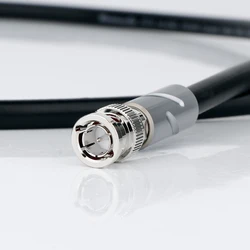 HIFI PS75B8R Pure Silver BNC Digital Coaxial Cable HD Video Cable DI Radio Frequency SMA HiFi Audio Cables