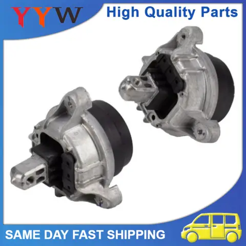 2개 고품질 자동차 엔진 마운트 좌우 BMW 5 시리즈 F10 F11 518d 520d 525d N47 자동차 부품용