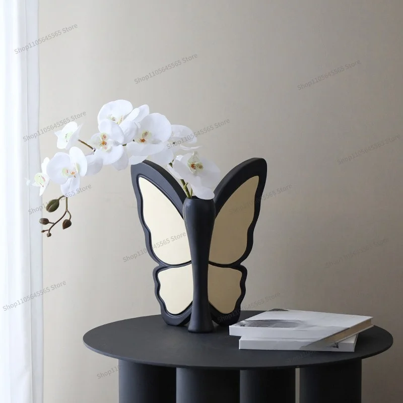 For Butterfly Vase Decoration, Living Room Entrance Cabinet, Desktop Decoration