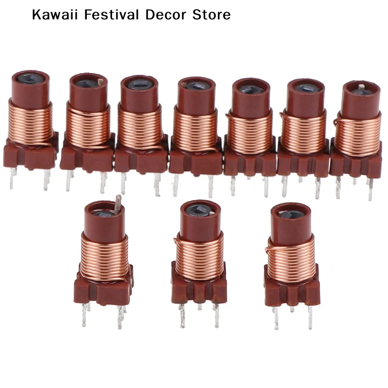 【K】10pcs 12T 0.6uh-1.7uh Adjustable High-Frequency Ferrite Core Inductor 3.6mm*8mm Wholesale
