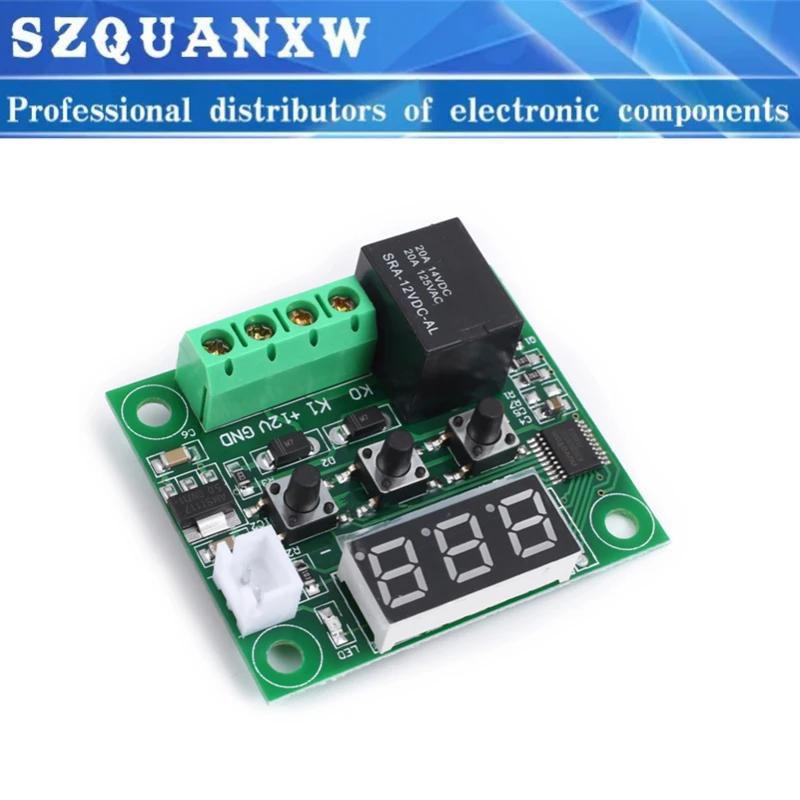 XH-W1209 Digital Display high-precision Temperature Controller Control Switch Micro Temperature Control Board Bulk Shell