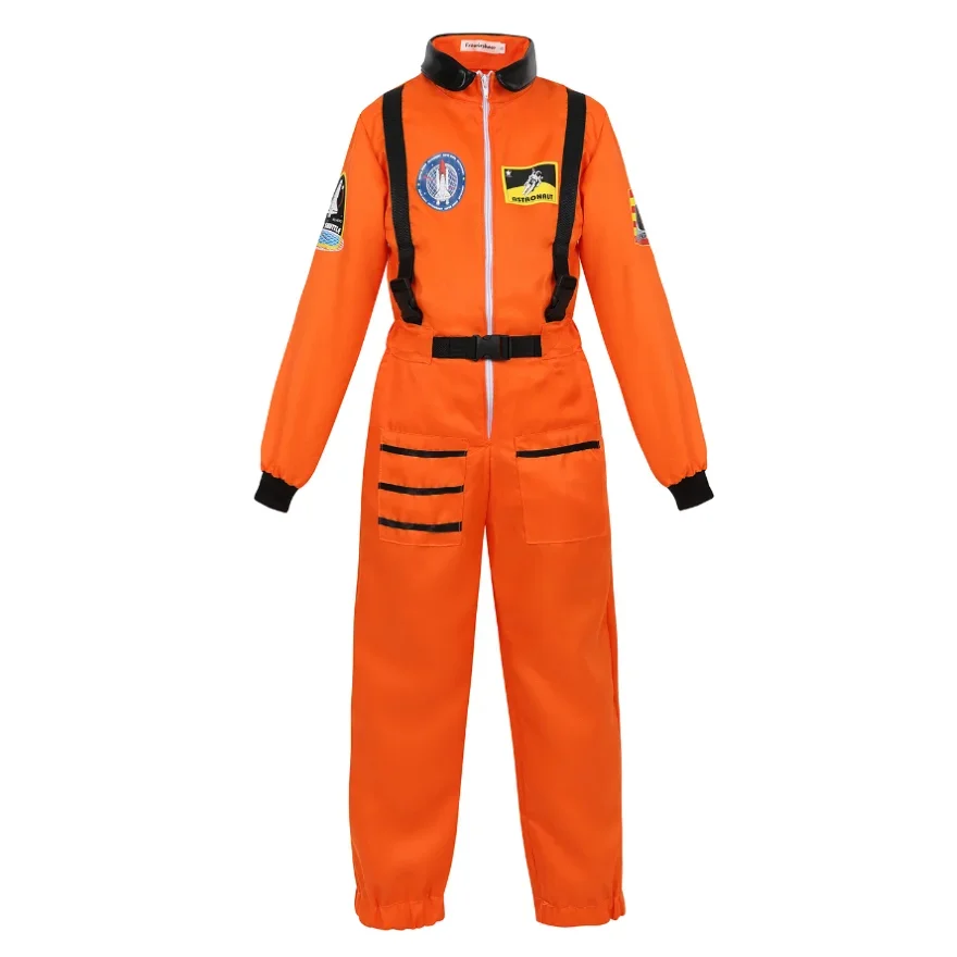 Kind Astronaut Kostüm Kleinkind Teen Kind Raumfahrer Overall Raum pilot Flug Rollenspiel Anzug Jungen Mädchen verkleiden Kostüme