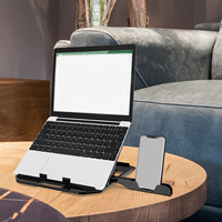 Laptop Stand Adjustable Ergonomic Desktop Riser For Desk Portable Aluminum Computer Holder Phone Mount Heat Dissipation