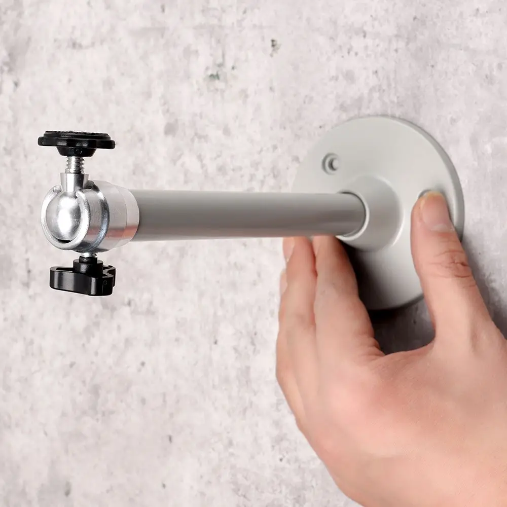 Kit Staffe per mini proiettori girevoli Supporto per proiettore per monopiedi per fotocamera da parete per montaggio a soffitto