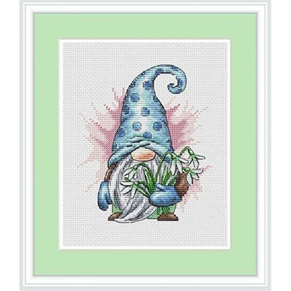 

ZZ5078 For Needlework Kit NOT PRINTED Cross stich Painting Set Cross Stitch Kits Cross-stitch Embroidery Set Stitch Kits Cross