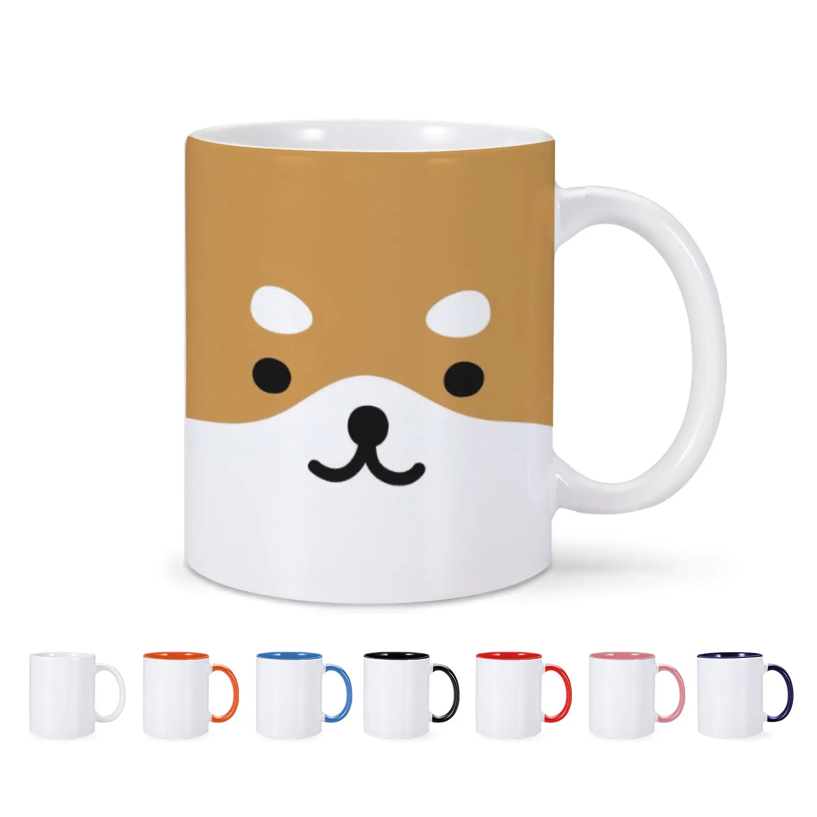 Shiba Inu Mug Gifts Unique Design Ceramic Cup for Shiba Inu Lover 11oz Gifts for Dog Lover  Party Gifts For Shiba Inu Mom Dad