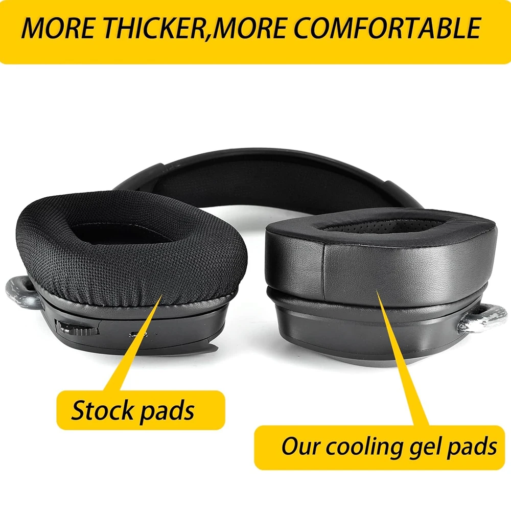 Replacement for A4Tech Bloody G570 G575 G560 MR575 RGB Wireless Headband Ear Pads Earphone Cushions Headphones Protein Earmuff