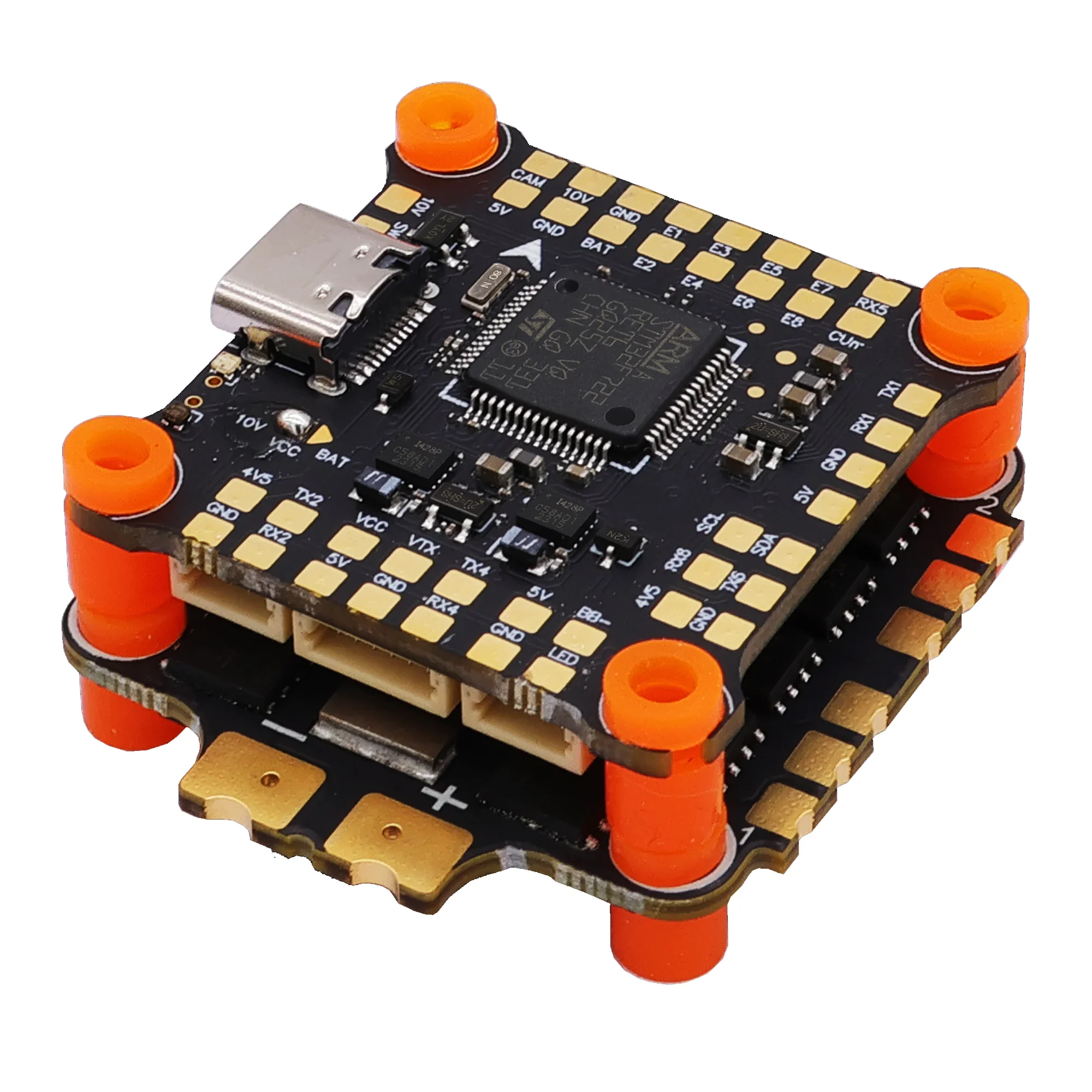 SmCpHAKRC F722 V2 60A Stack F722 Flight Control BLHeli-32 60A ESC MPU6500 IMU For FPV DIY Parts