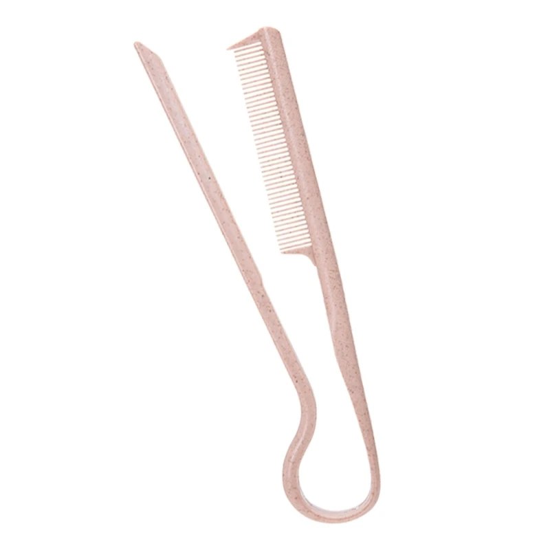 Peine alisador cabello para mujer, peines rectos en forma V, peine separación a uso rápido, envío directo