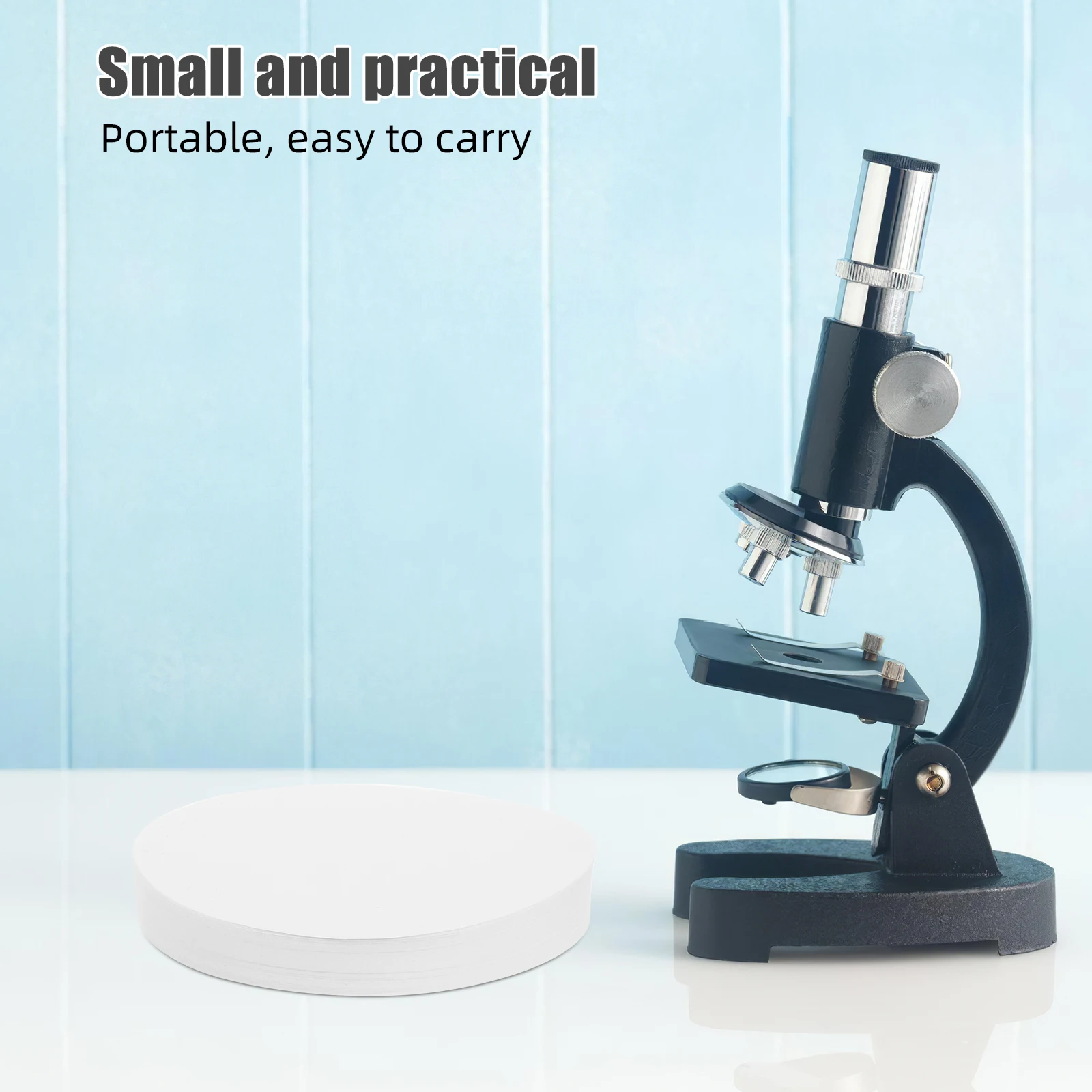 تصفية 11 سنتيمتر تدفق متوسط مختبر الكيمياء تصفية معدل الورق أقراص نوعية لمختبر الكيمياء معدات التدريس الترشيح #5