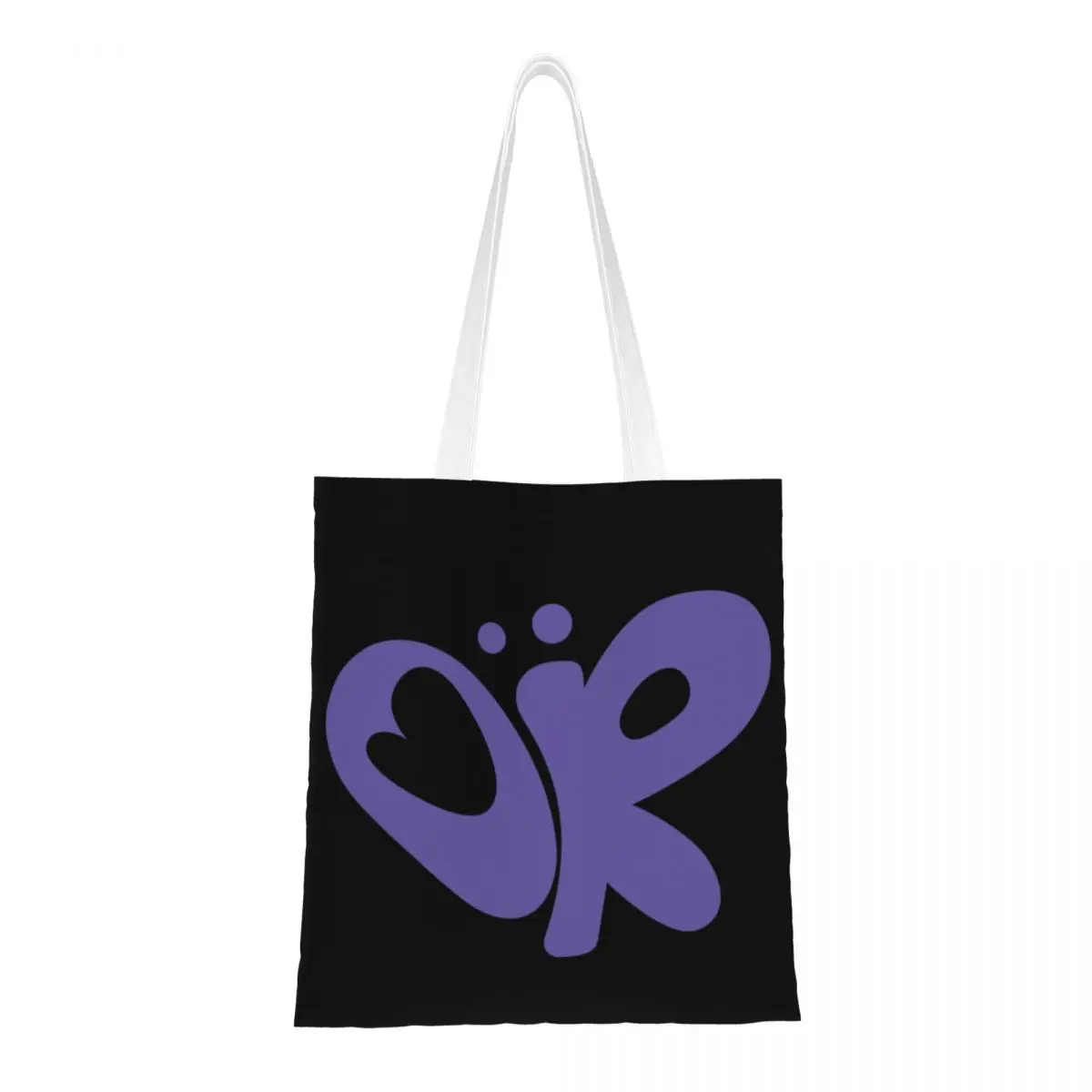 Özel Komik Baskı Olivia Vampir Rodrigos Ekşi Cesaret Tote Alışveriş Çantaları Geri Dönüşüm Kanvas Omuz Alışveriş Çantası