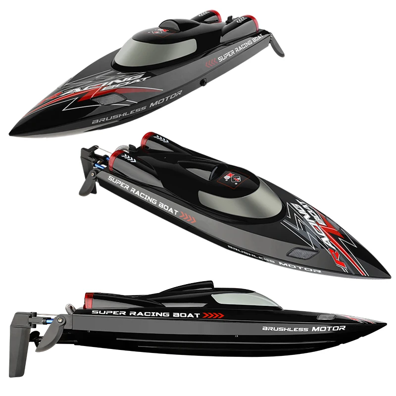 Hot Selling WL916 2.4g Electric Remote Control Boat 50CM Motor Brushless High-Speed 55KM/H Hobby RC Jet Boat