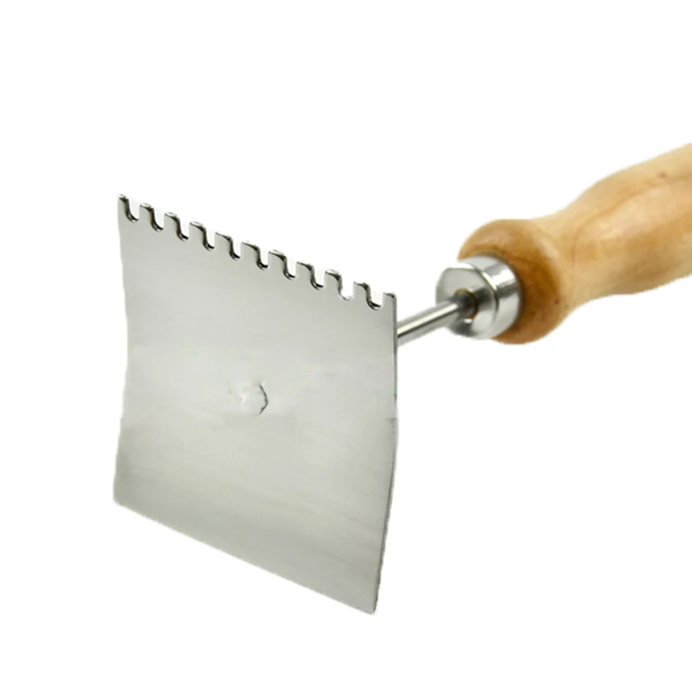

Nest Frame Cleaning Shovel Stainless Steel Beehive Tools Heavy Duty Wooden Handle Efficient Operation Apicultura Equipment Honey
