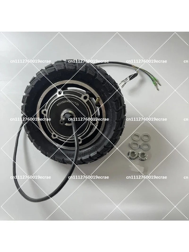 10-Inch Off-Road Tire Hub Motor Scooter Driver with Power Boost and Extended Battery Life