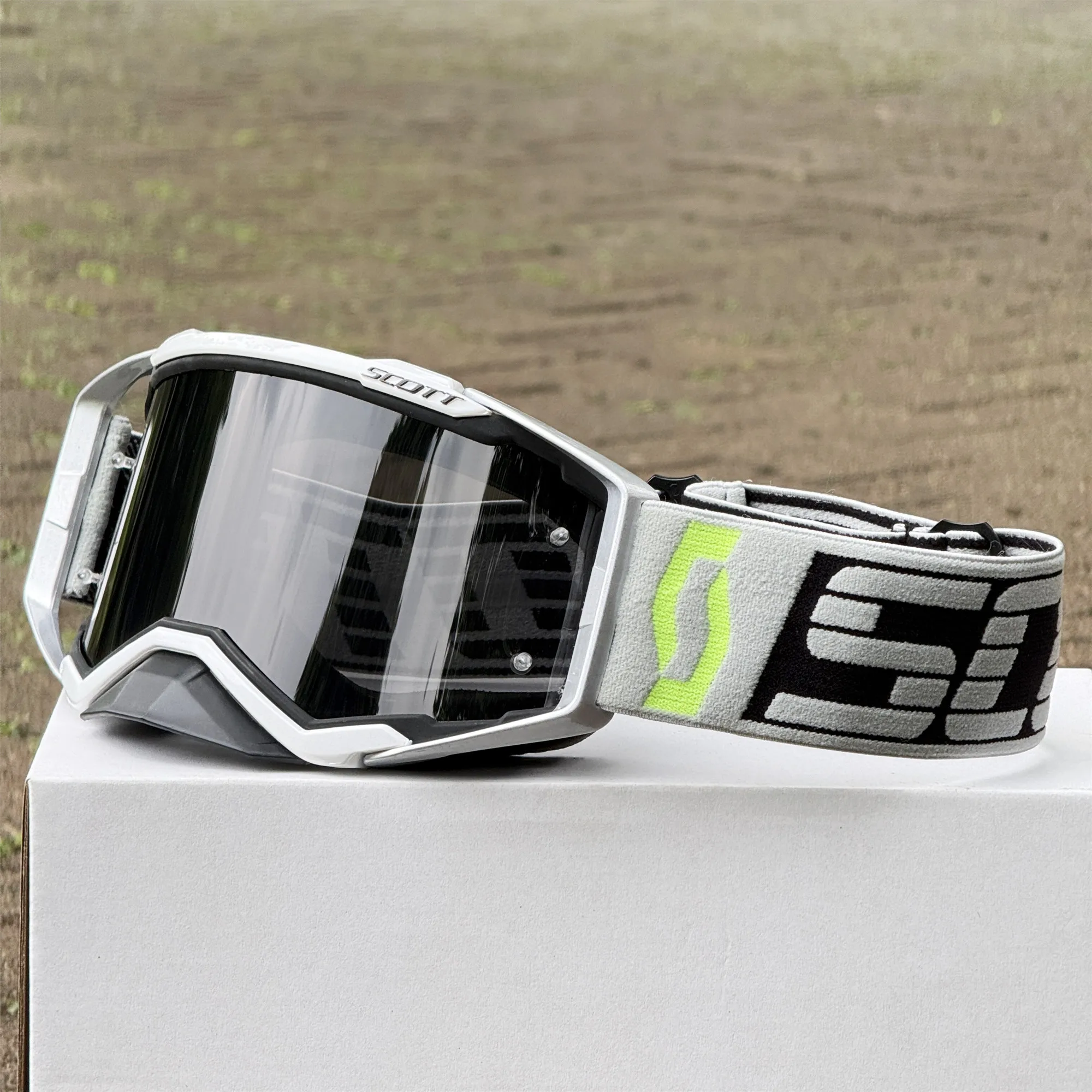Motorcycle Goggles for Men, Dirt Bike Accessories, Riding UV400 Glasses, Cycling for Motocycles, Mountain BikesBicycles, MX AT
